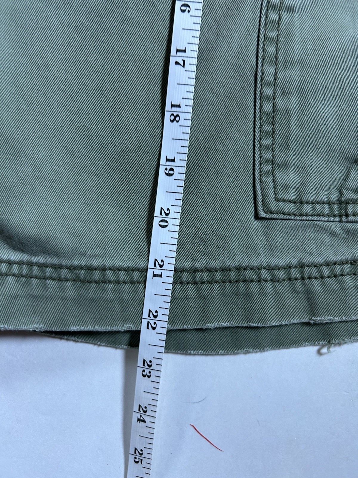 Denim & Supply Ralph Lauren Cargo Shorts Green Tactical Army 34 19.25×22.75 VTG