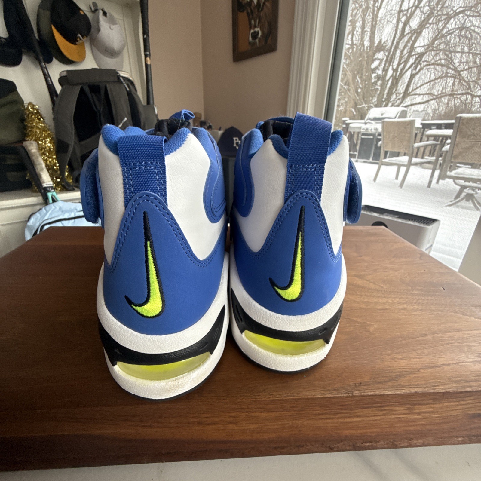 Size 7 Nike Air Griffey Max 1 2021 Varsity Royal White Suede (DJ5161-400)