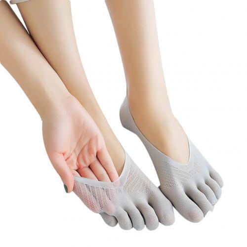 1-6 Pairs Mens Womens No Show Invisible Nonslip Boat Cotton Low Cut TOE Socks
