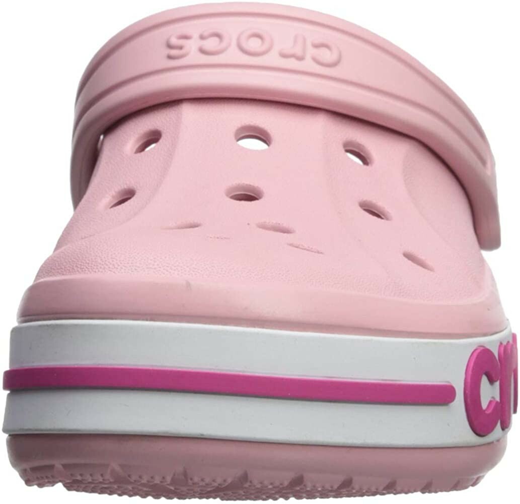 CROCS Bayaband Clog Pink Girls Size 12, 1 Water Shoes NEW