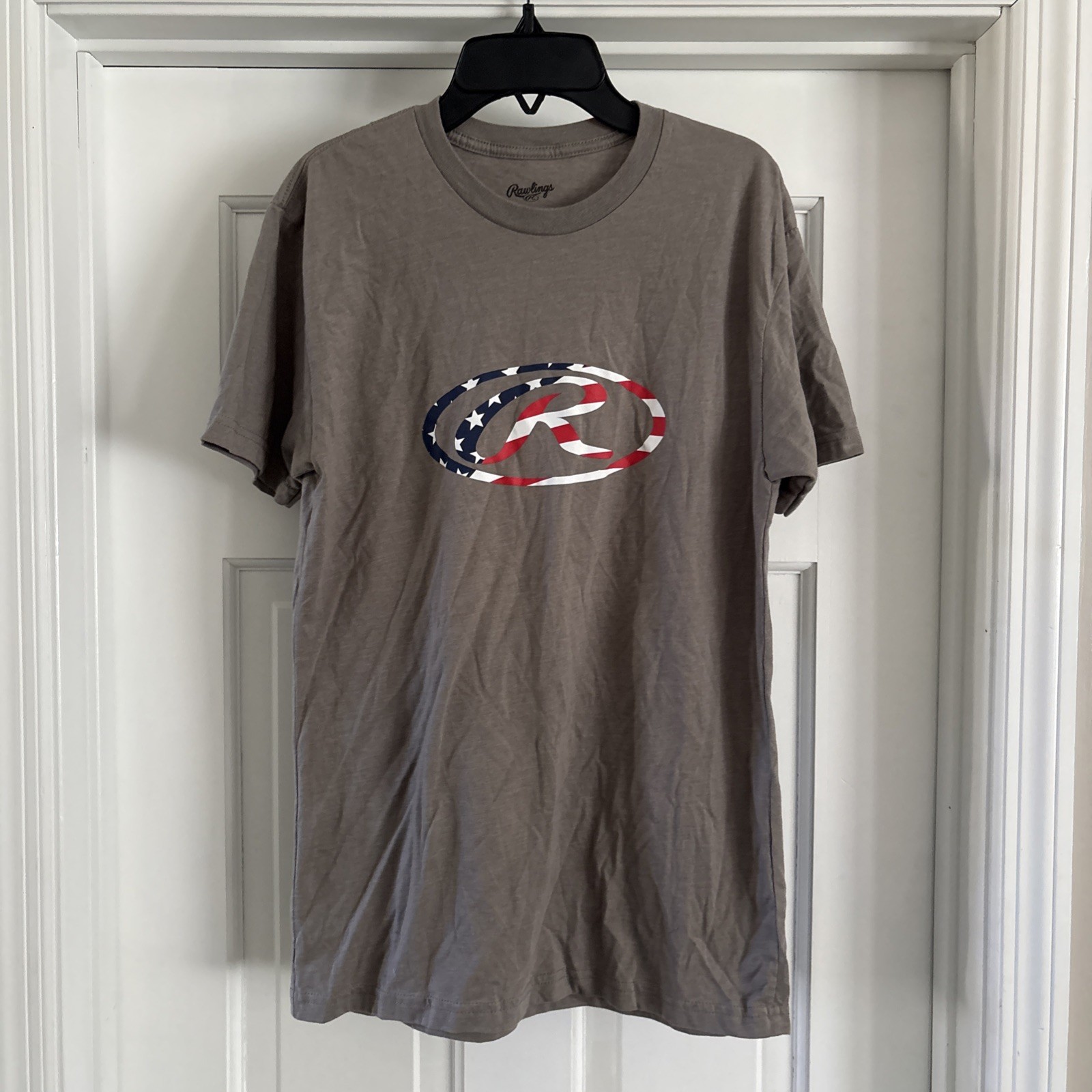 Rawlings Adult T-Shirt – Gray – Size S
