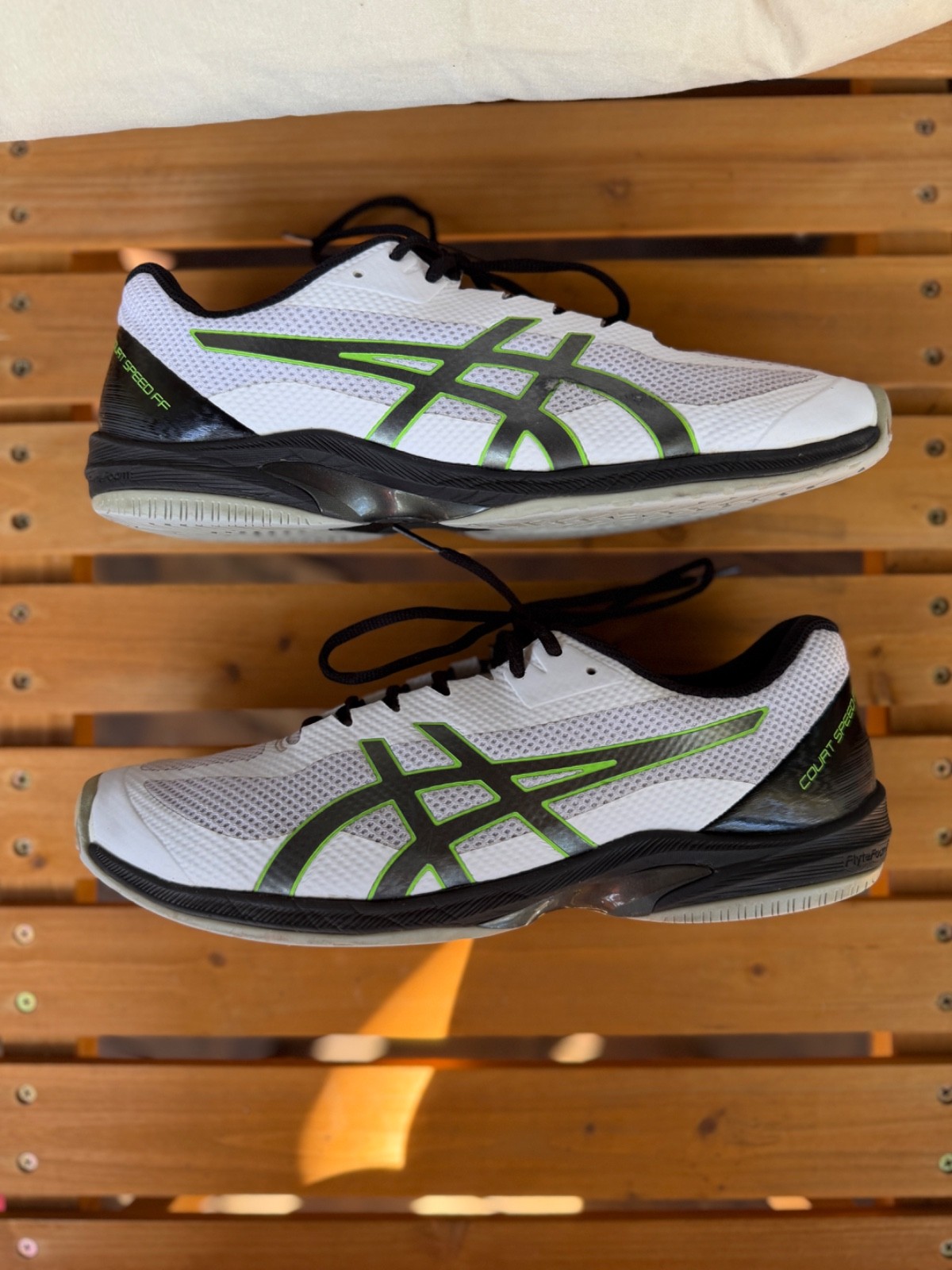 Size 11 – Asics Court Speed FF White Peacoat Tennis Pickleball shoes