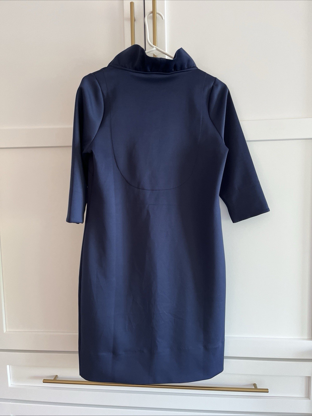Gretchen Scott Women’s Navy Blue, New. Pit To Pit 18, Length 36 Inches