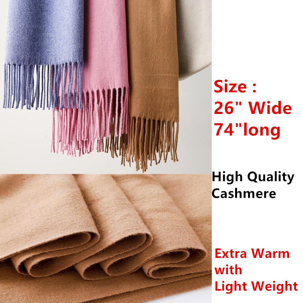 Wholesale Lot Large Blanket Thick Scarf 100% Cashmere Wool Shawl Wrap Scotland