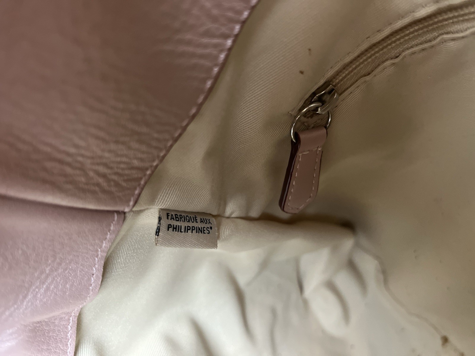 Coach F35211 Phoebe Madison Studded Caviar Pink Leather Shoulder Bag Tuberose