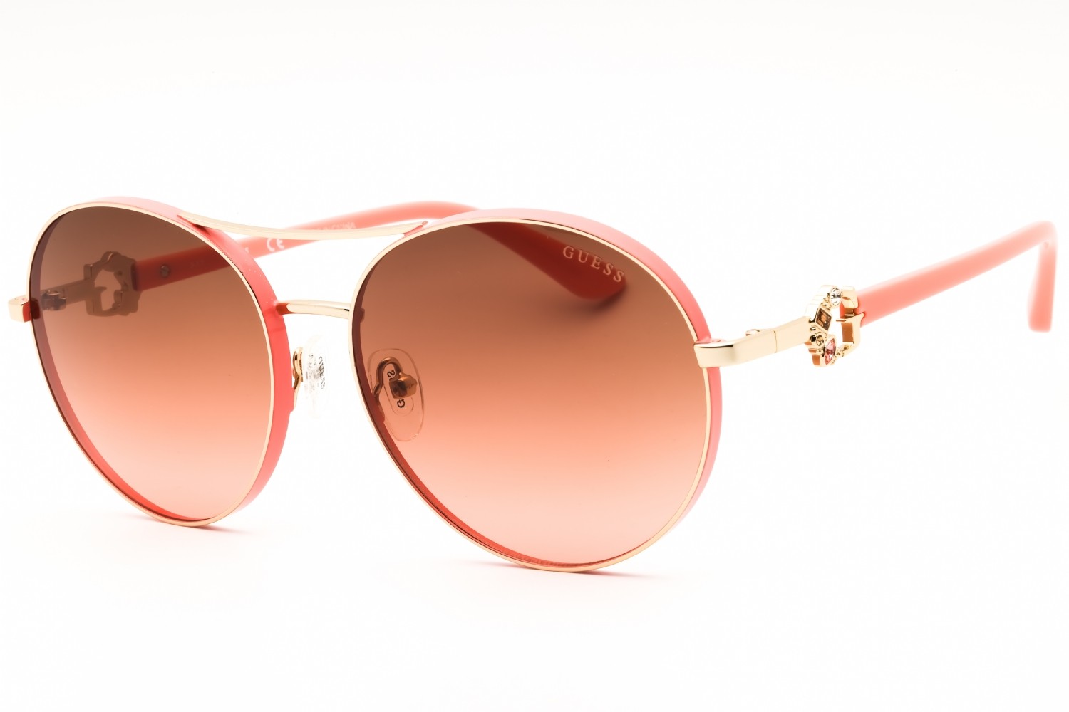 GUESS GU7791-32F-62 Sunglasses Frame Size 62mm 140mm 17mm GOLD Women