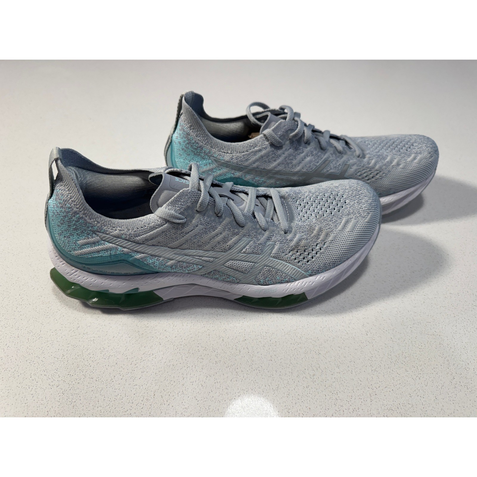 ASICS Gel-Kinsei Blast Womens 11 Grey Blue Shoes 1012B068 No Insoles