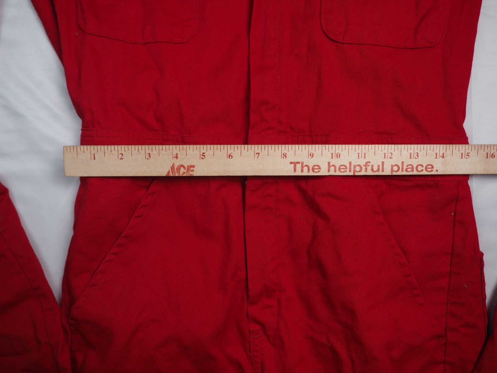 Vintage Red Kap Coveralls Small Regular S-RG Made In USA 100% Cotton Workwear