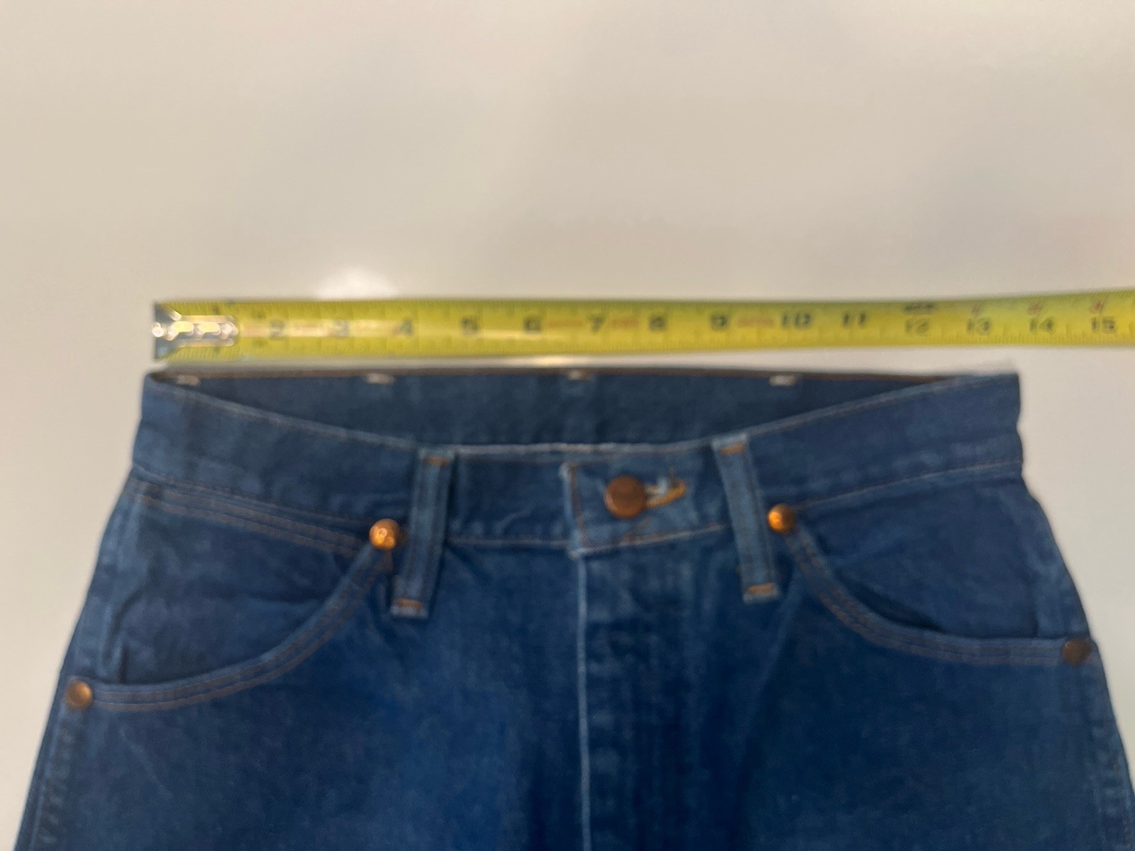 Vintage…Wrangler 14MWZG High Waisted Women’s Jeans…Sz 7 (26.5) X 32… Made in USA