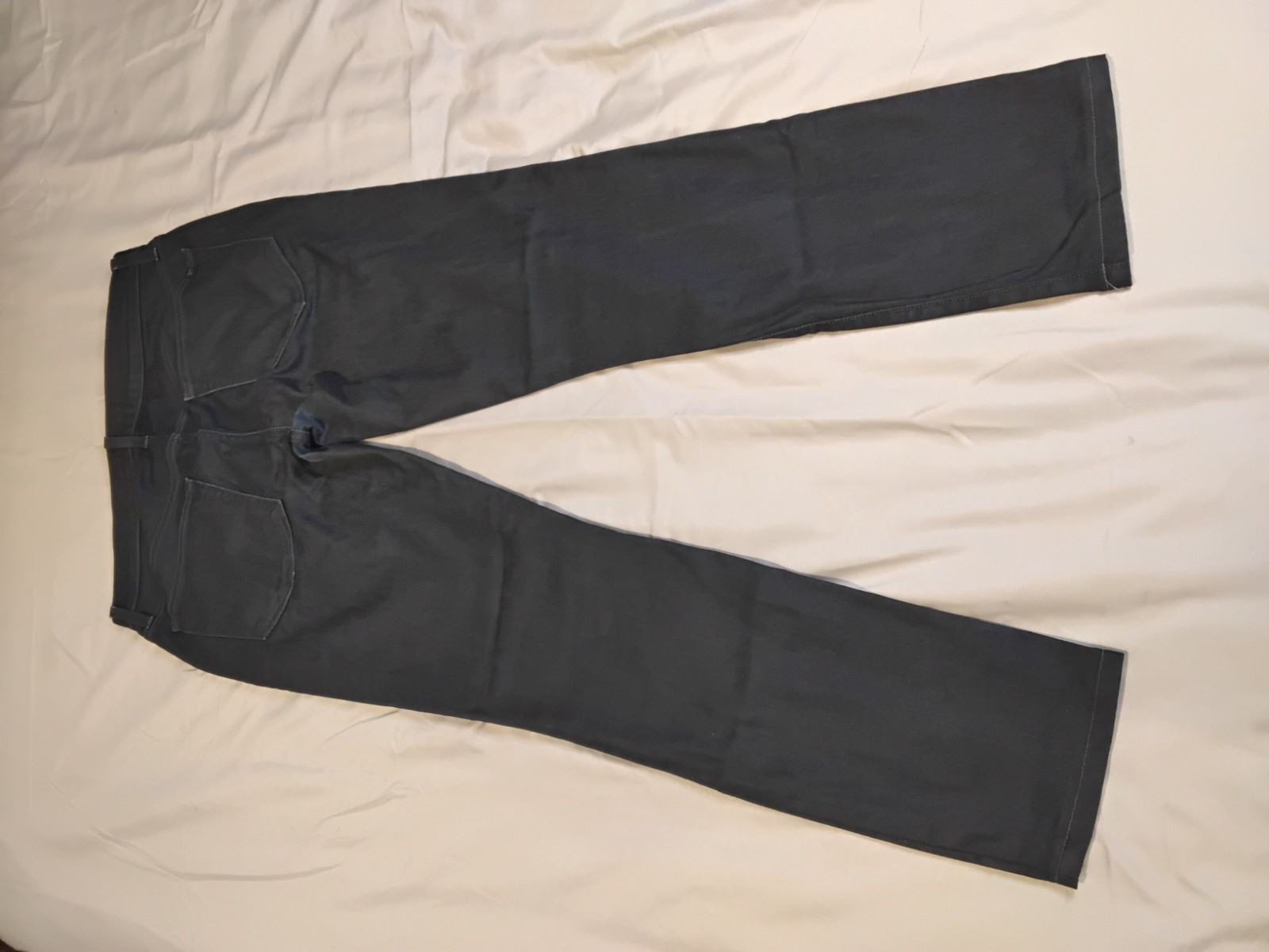Joe’s The Brixton Straight And Narrow Mens Jeans Sz 31 Black Denim.
