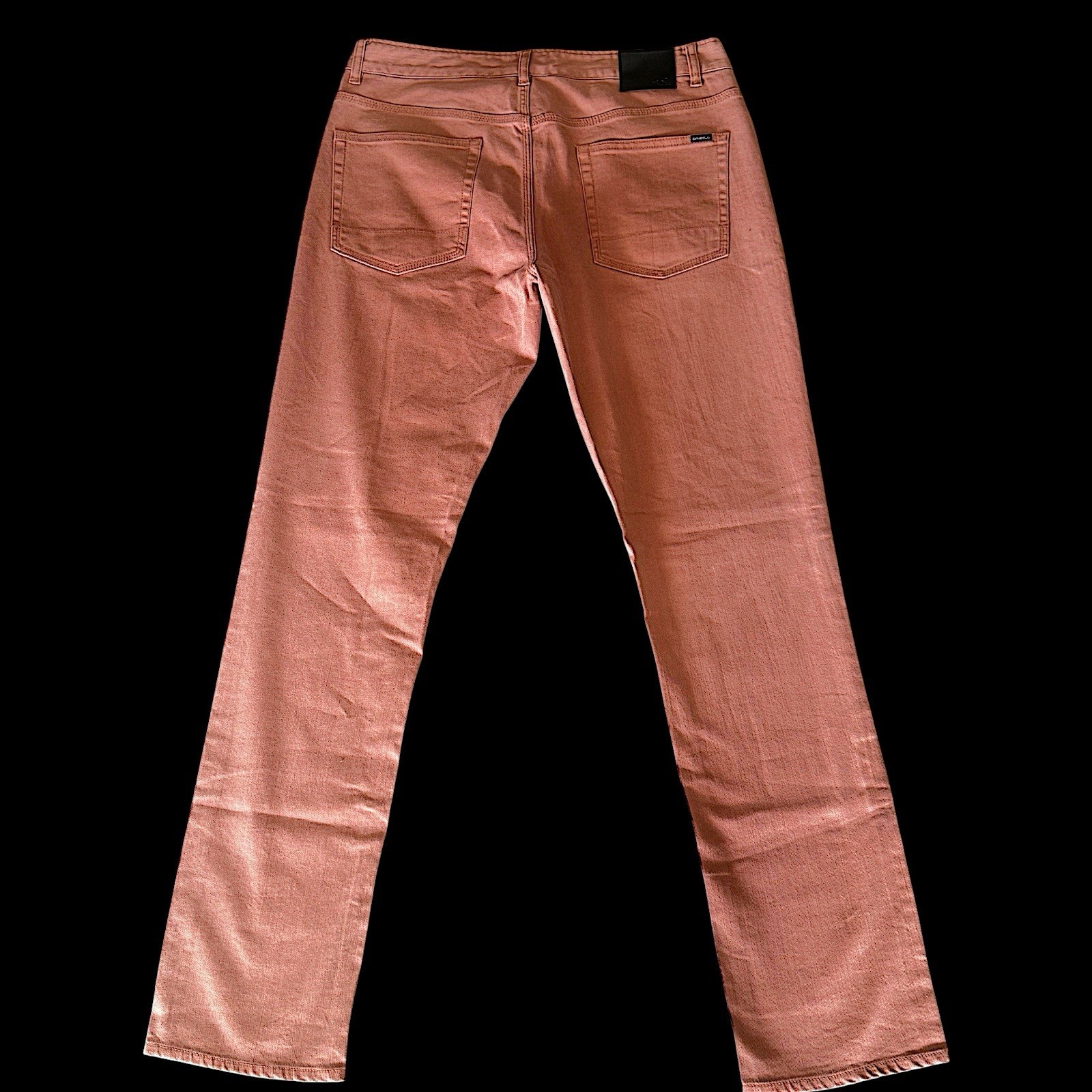 O’neill Men’s 33 Pink Denim Jean Pants 98% Cotton 2% Elastane (Fast Shipping)