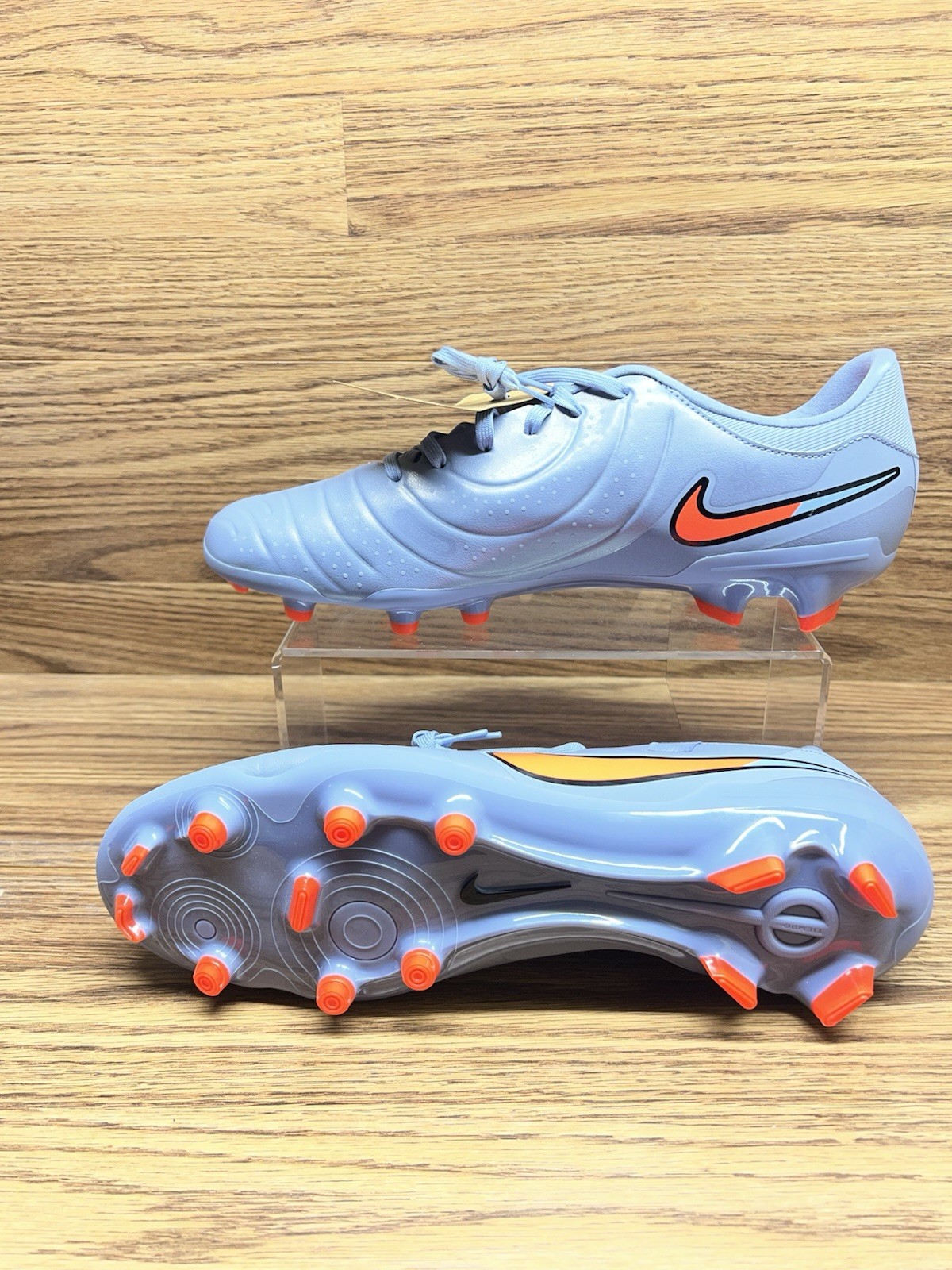 Men Size 12-Nike Tiempo Legend 10 Academy Soccer Cleat Blue Eclipse DV4337-402