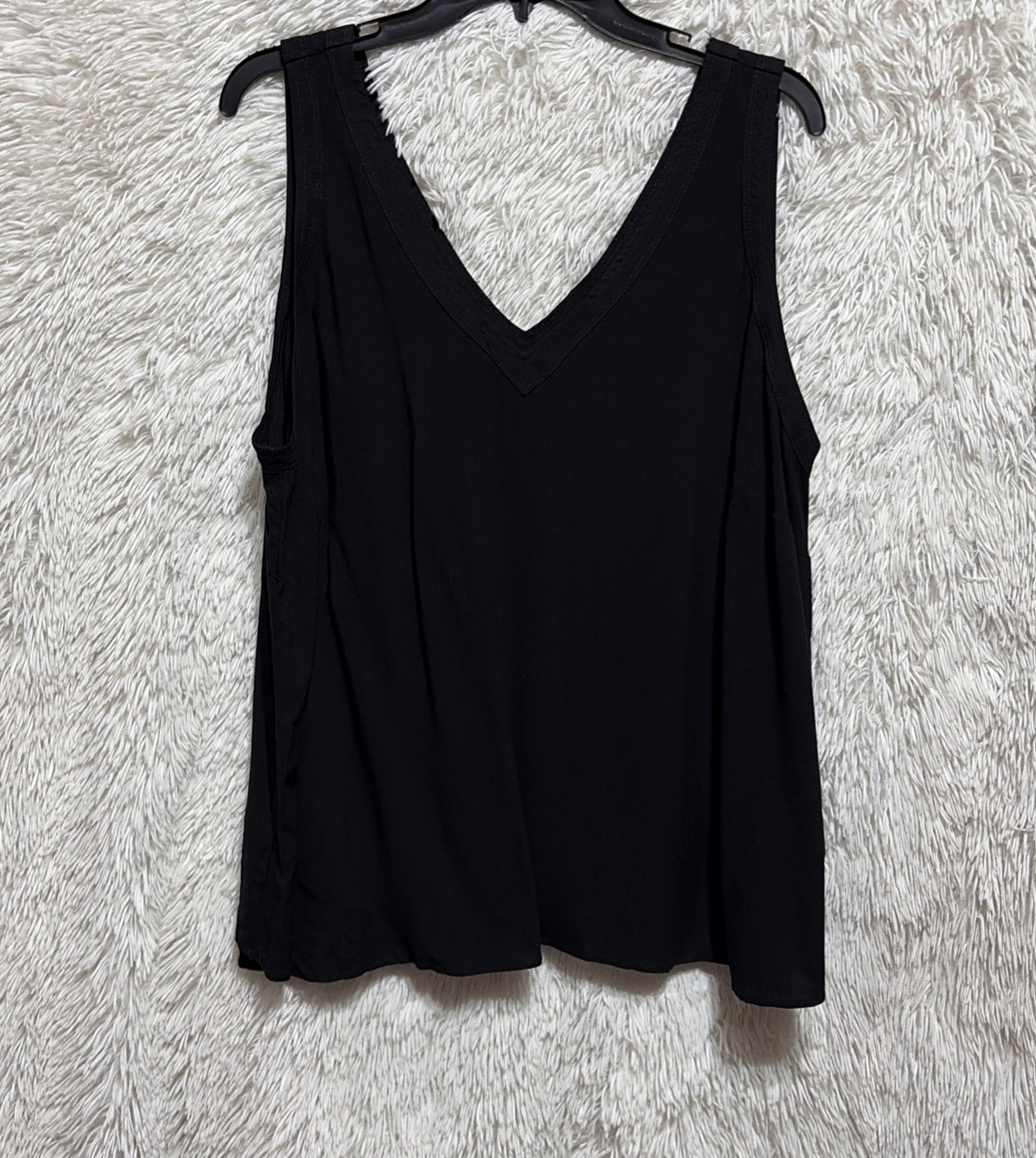 Torrid Black Rayon Challis Sleeveless Tank Top Women’s Size 1X Whimsigoth Fairy