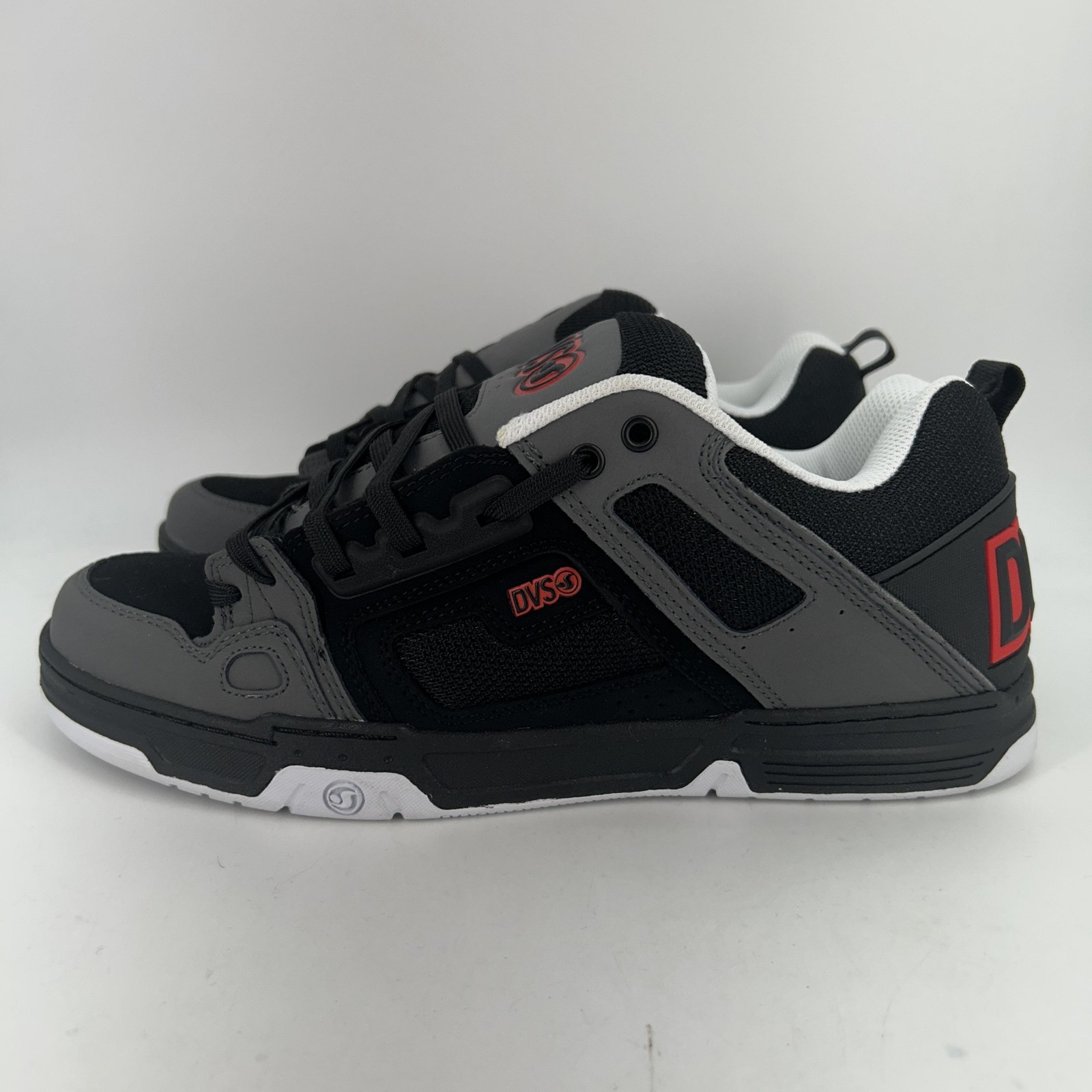 DVS Comanche Shoes Mens Size 11.5 Gray Black Skateboarding Sneakers DVF0000029