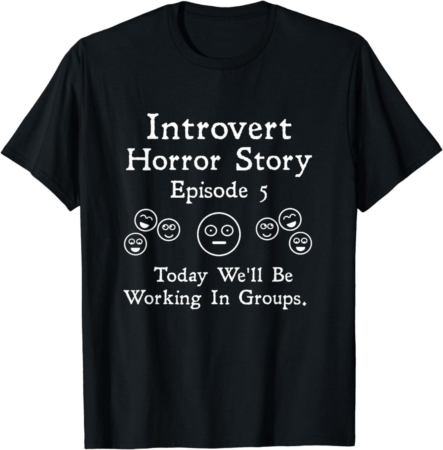 NEW LIMITED Funny Introvert Student Classroom School Humor T-Shirt S-3XL