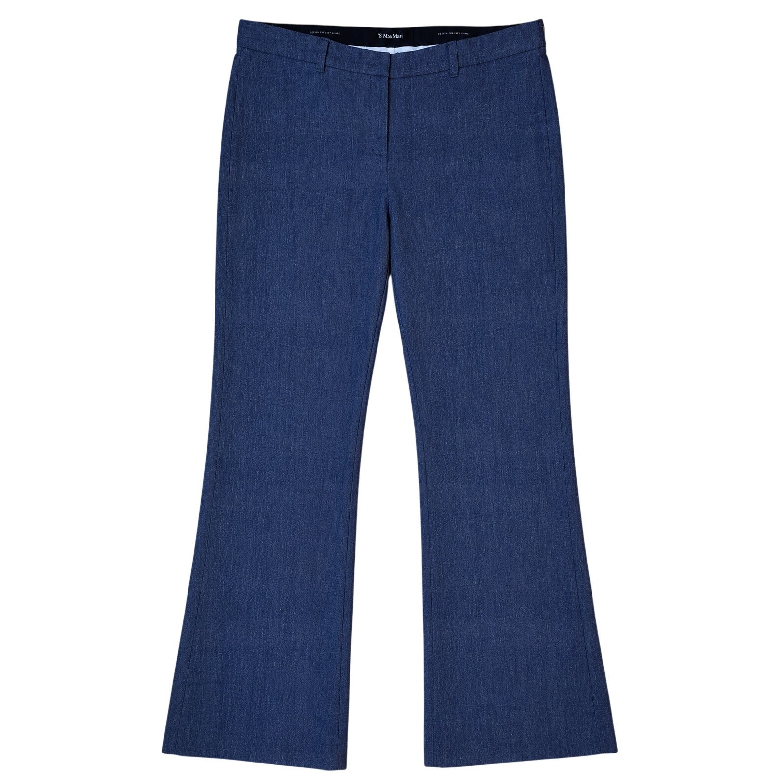 ‘S Max Mara Linen Cotton Blend Trousers Size IT40/US 6