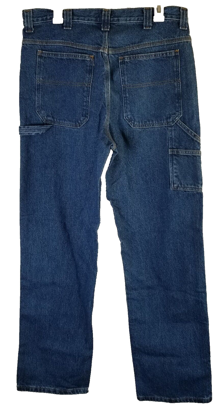 Saddlebred Straight Leg Carpenter’s Jeans Men’s W32x32 Blue Medium Wash Denim