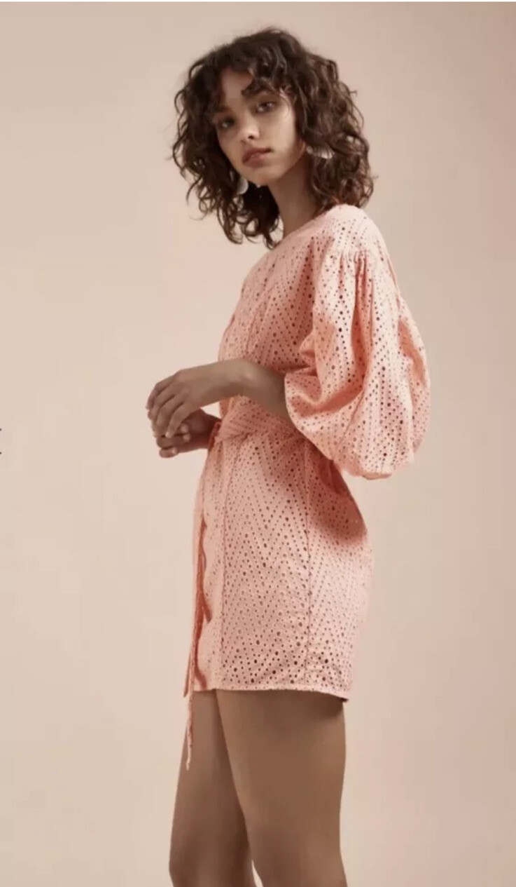 $200 C/MEO COLLECTIVE RUNAWAYS DRESS SIZE SMALL SHERBERT Z192-18
