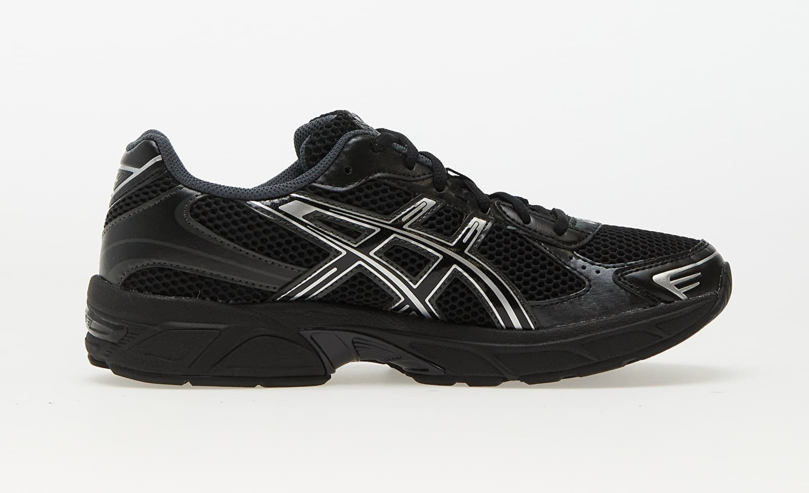 ASICS Gel-1130 Black Pure Silver Mens Sports Sneaker 1201A906-001