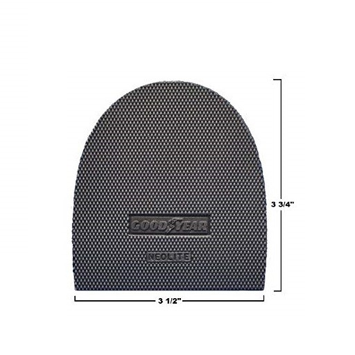 Goodyear Men’s Shoe Neolite Rubber Heels/Repair Top Lifts – 1 Pair