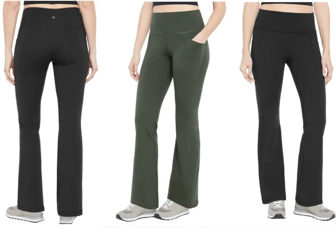GapFit Women’s Flare Legging. Black or Green XS, S, M, L or XL NWT