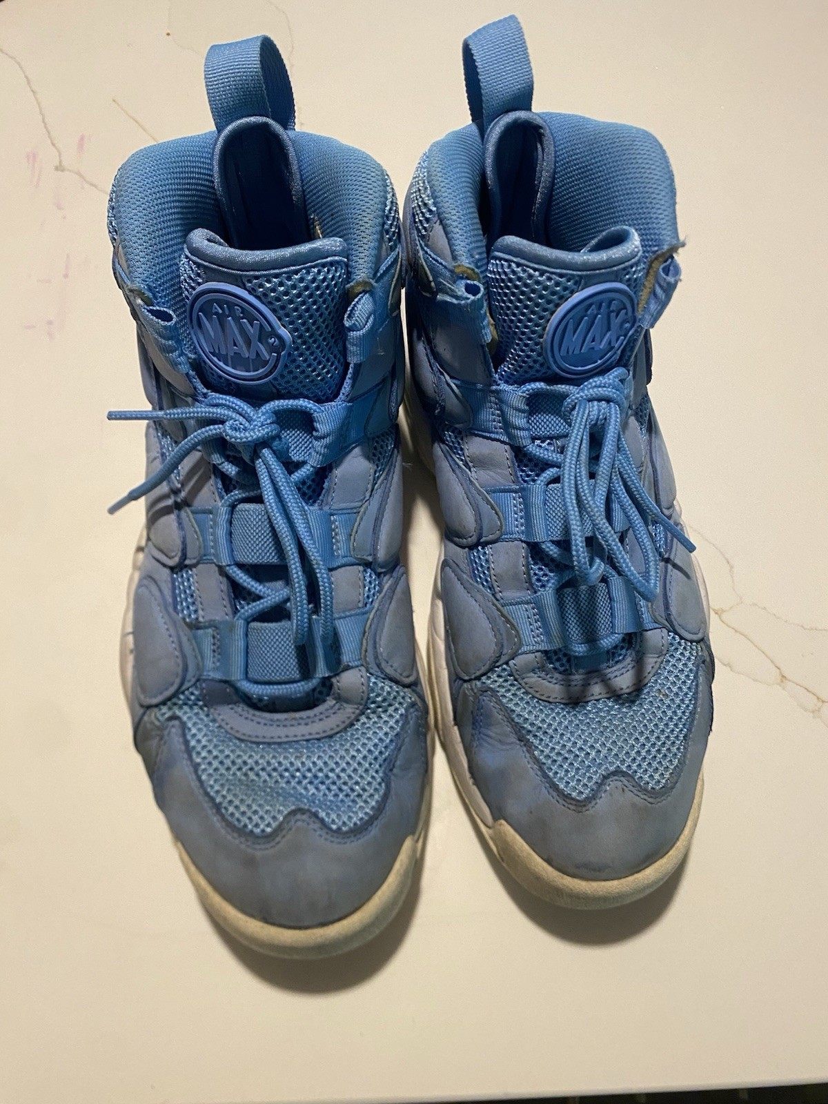 Nike Air Max 2 Uptempo 94 Size 10.5 Rare University Blue