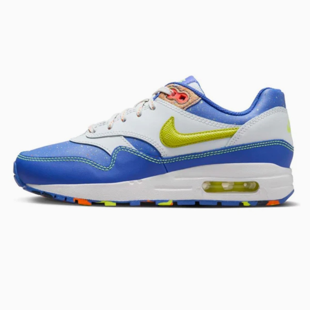 GIRLS NIKE AIR MAX 1 SIZE 6Y ASTRONOMY BLUE GS GRADE SCHOOL HJ9236 488 NEW