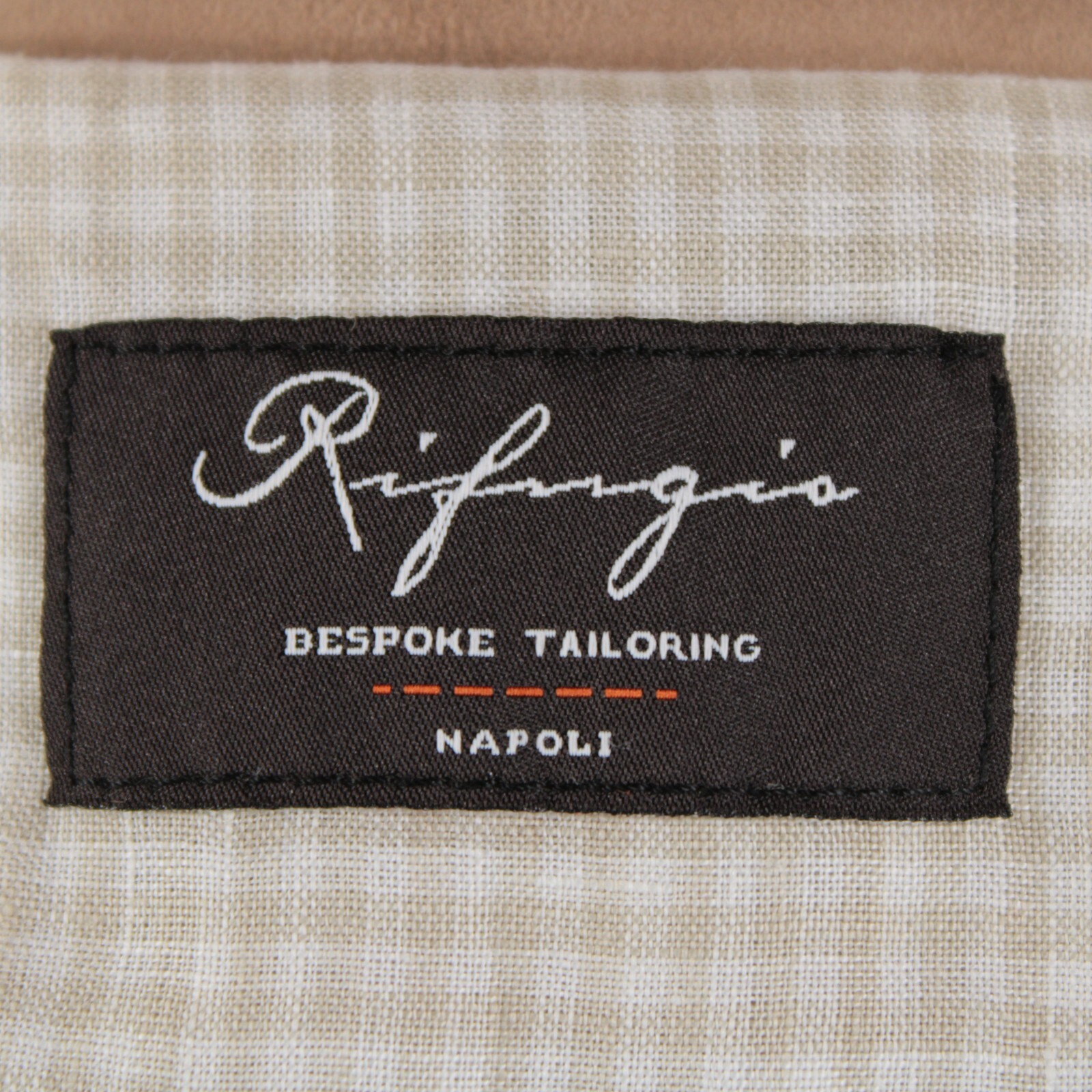 Rifugio NWD Vest / Bodywarmer Size 58 (3XL US) In Solid Tan Suede Handmade