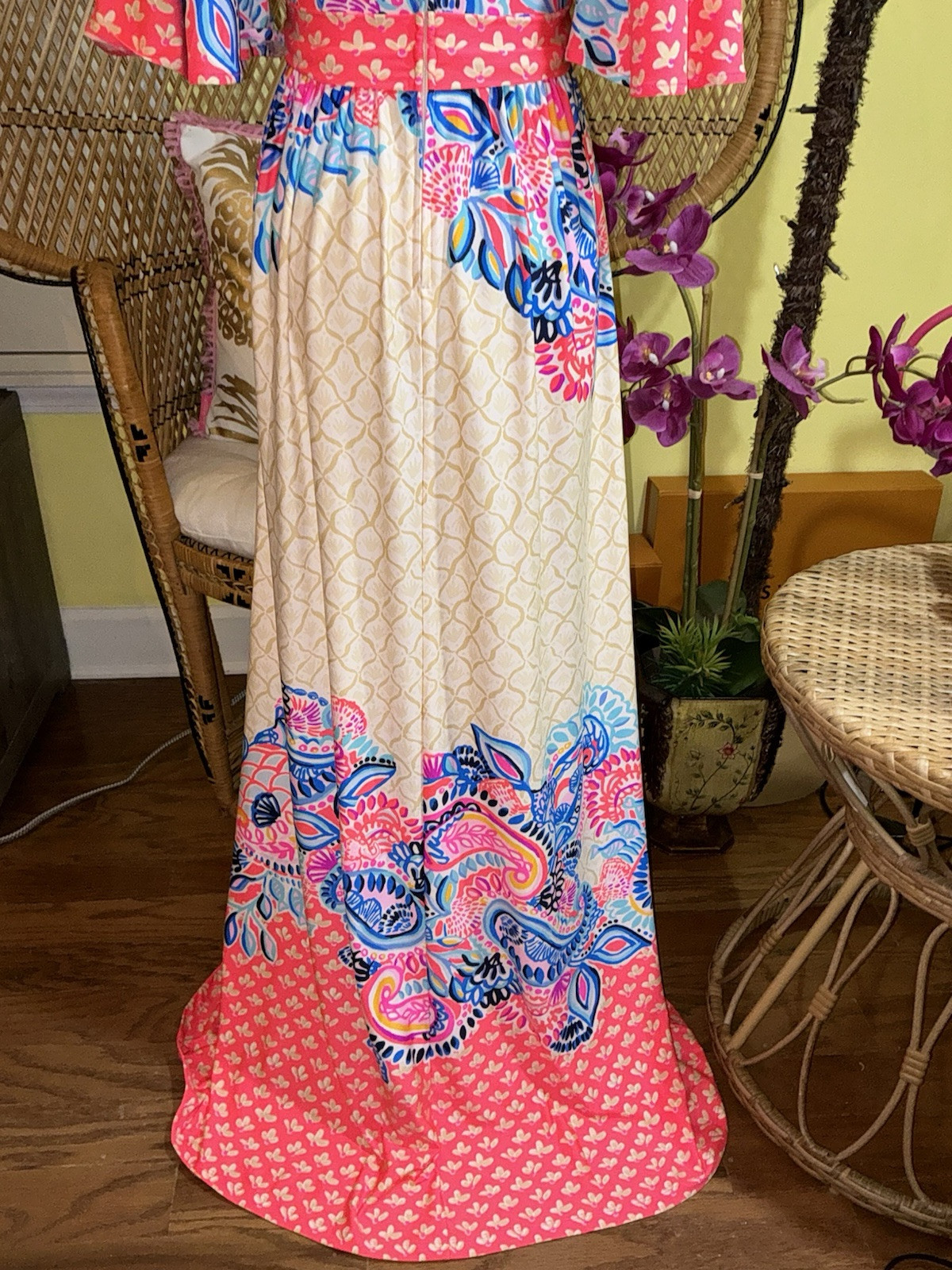 Lilly Pulitzer NWT Minka Maxi Dress Coral Beach Bungalow 🦄 Size 0,2,10,14,16