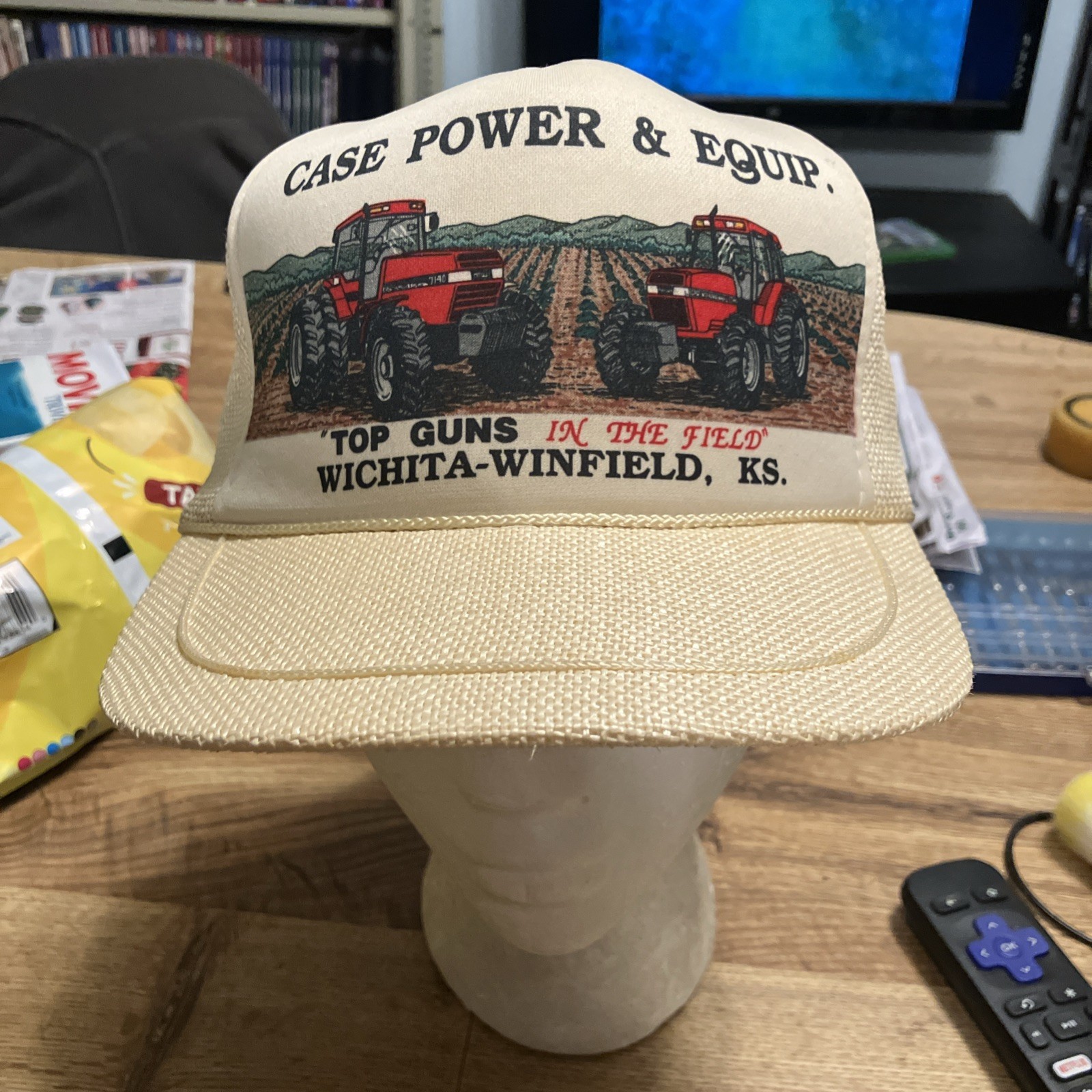 Case power and equipment top guns in the field Wichita Winfield Kansas hat