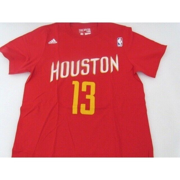 Houston Rockets James Harden $13 Adidas Go To Cotton Tee S/S Black Team S
