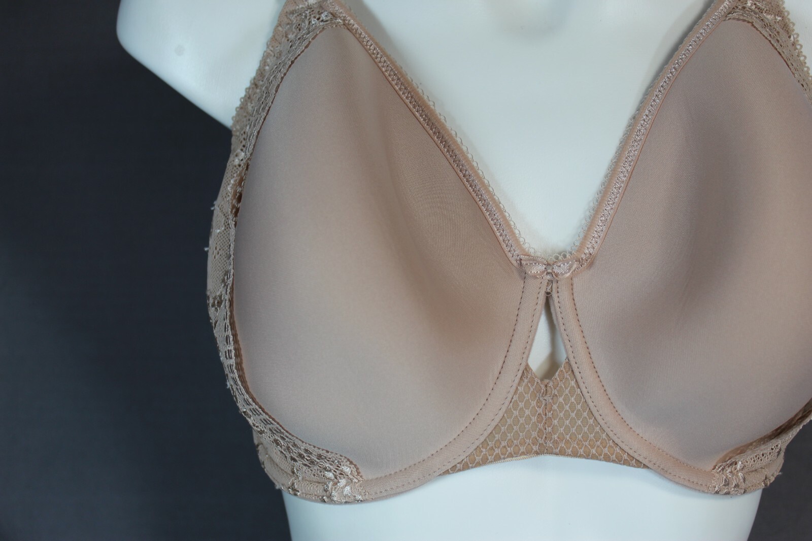 Used Elomi Charley Underwire Lined Spacer T-Shirt Bra EL4383 Size USA 40H