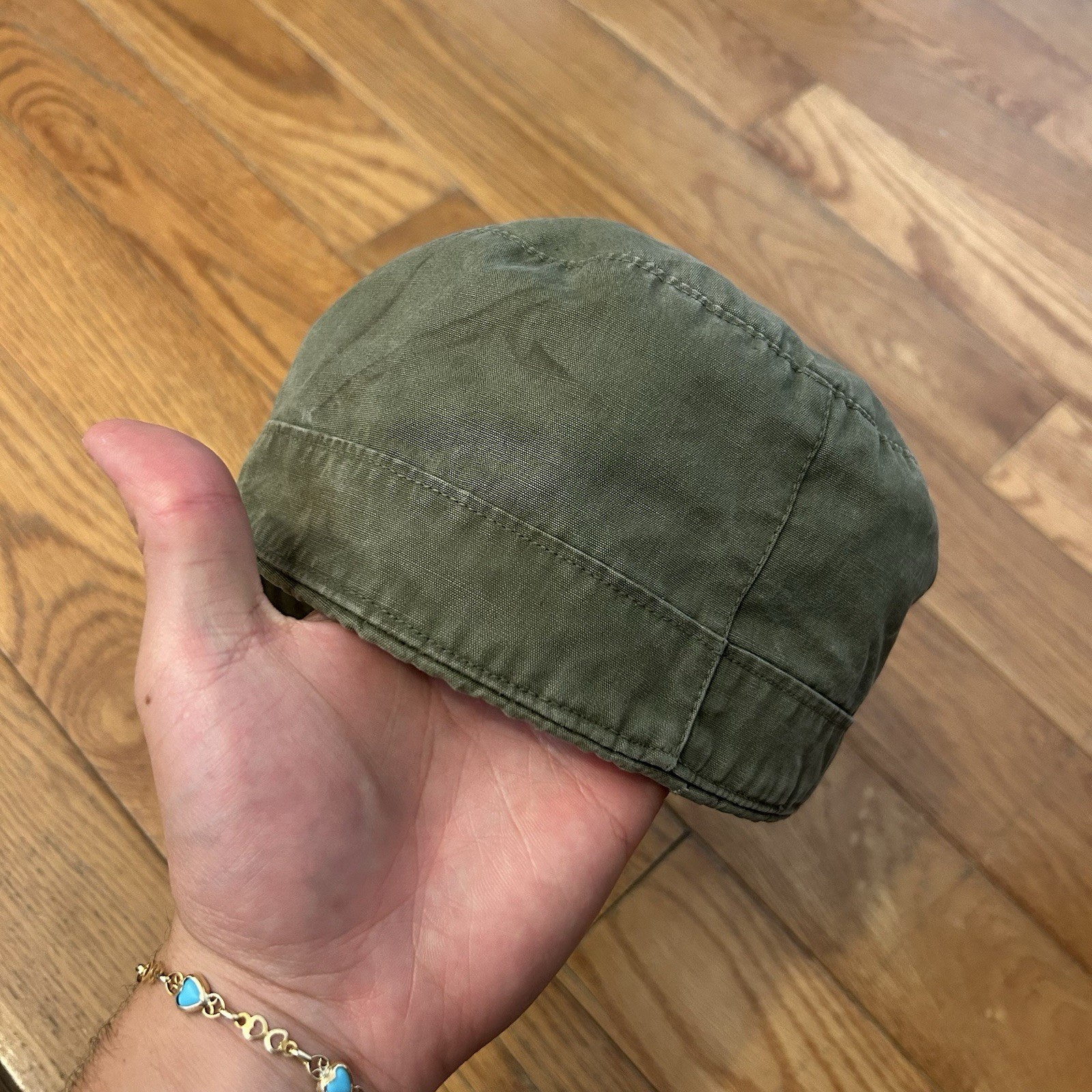 Vintage Army Military M-1951 Wool Ear Flap Lining Field Cap Hat