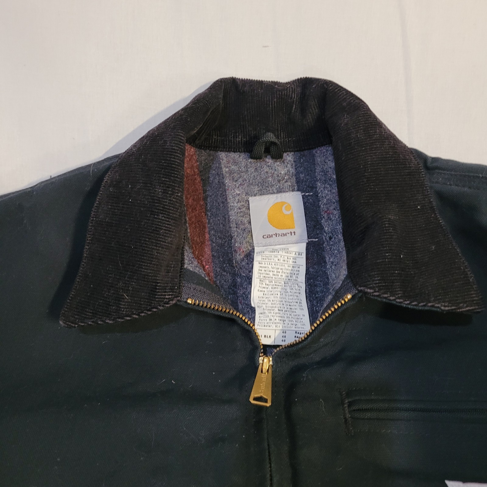 Carhartt Detroit Blanket Lined NEW without tags M 40 Reg.