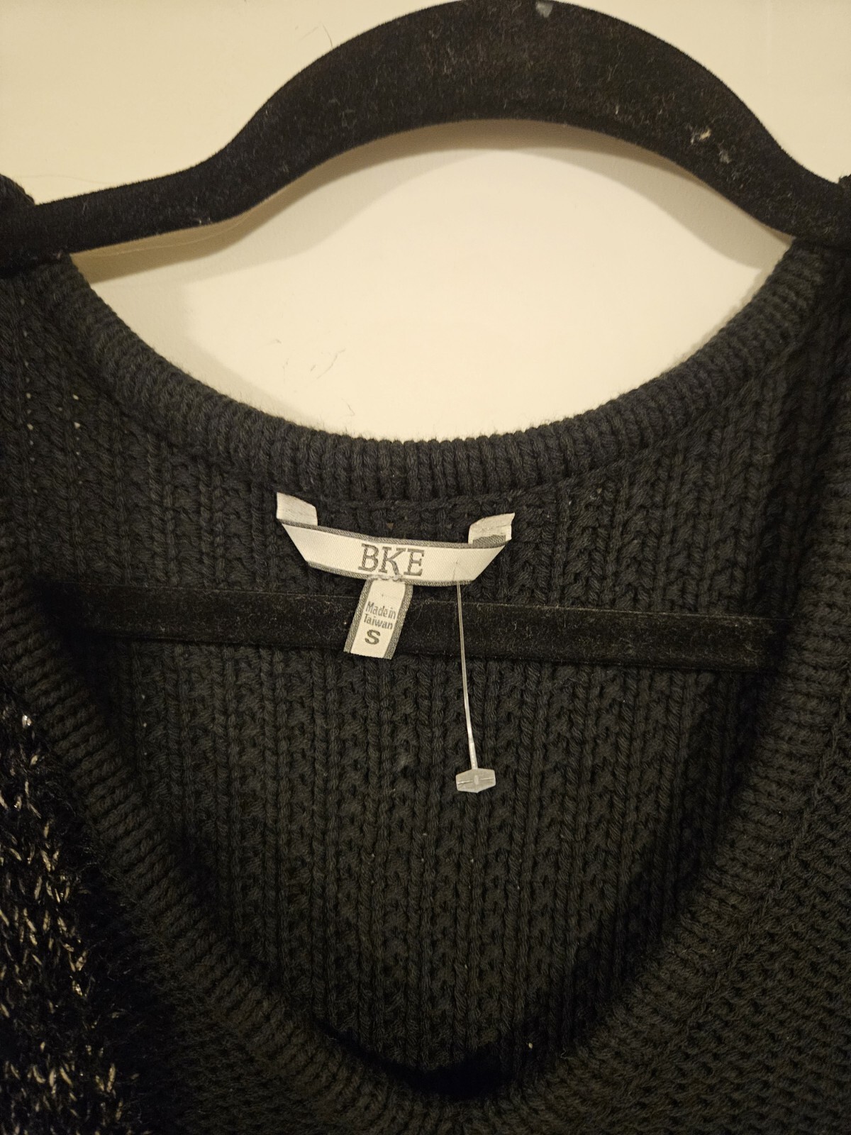BKE From The Buckle, Black Block Sweater