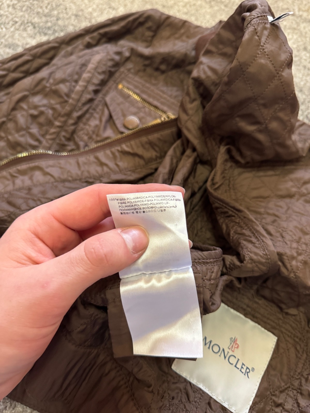 Moncler light womens jacket