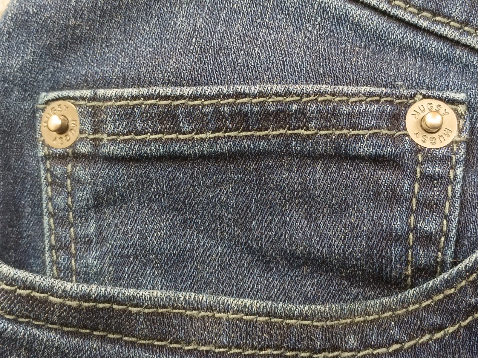Mugsy Fultons Taper Jeans Regular Fit Men’s 35×30 (Fits 36×28) Stretch Dark Wash