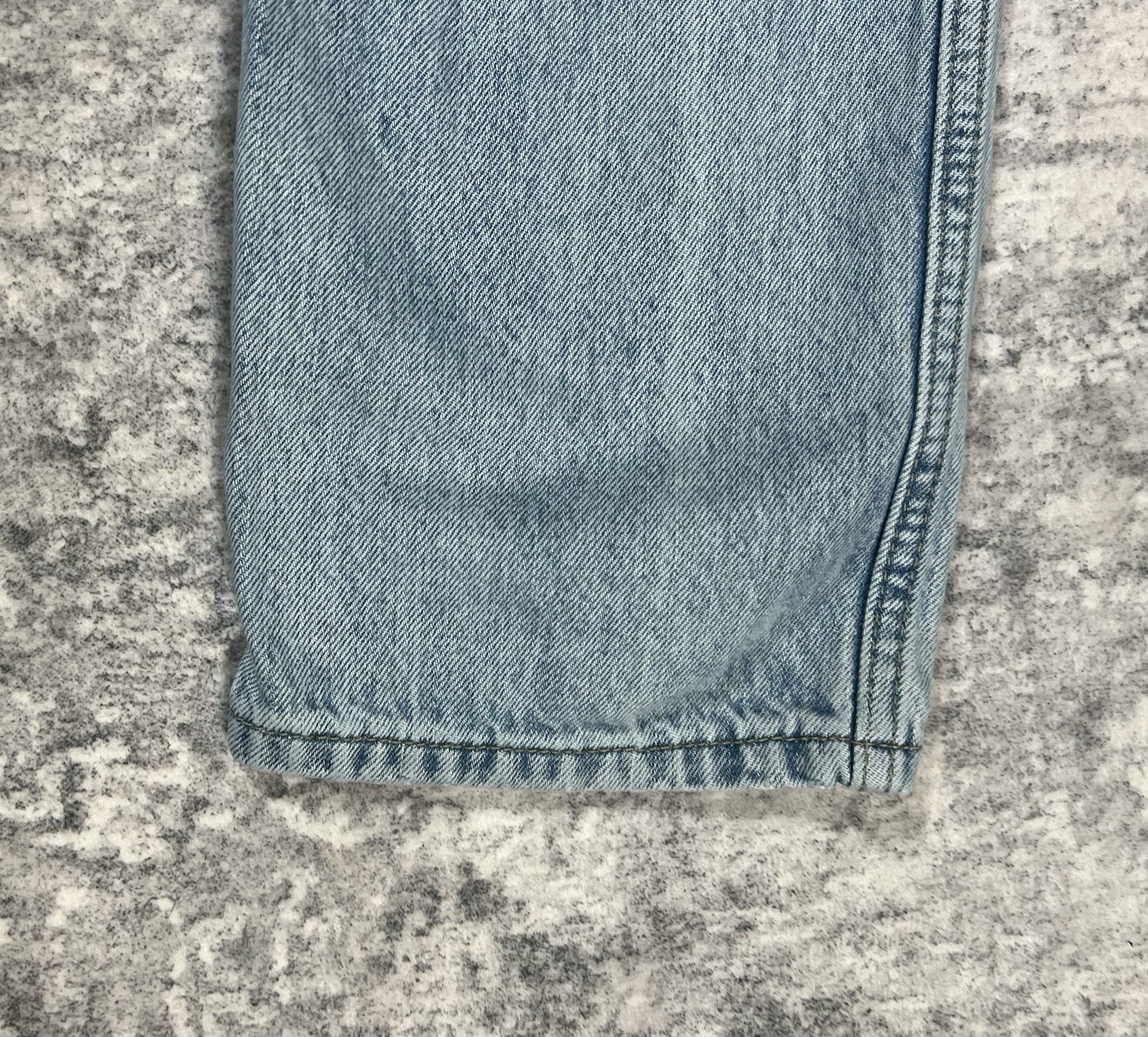 Levi’s Low Pro Straight Womens 24×30 Blue Denim Classic Light Wash 964 Casual