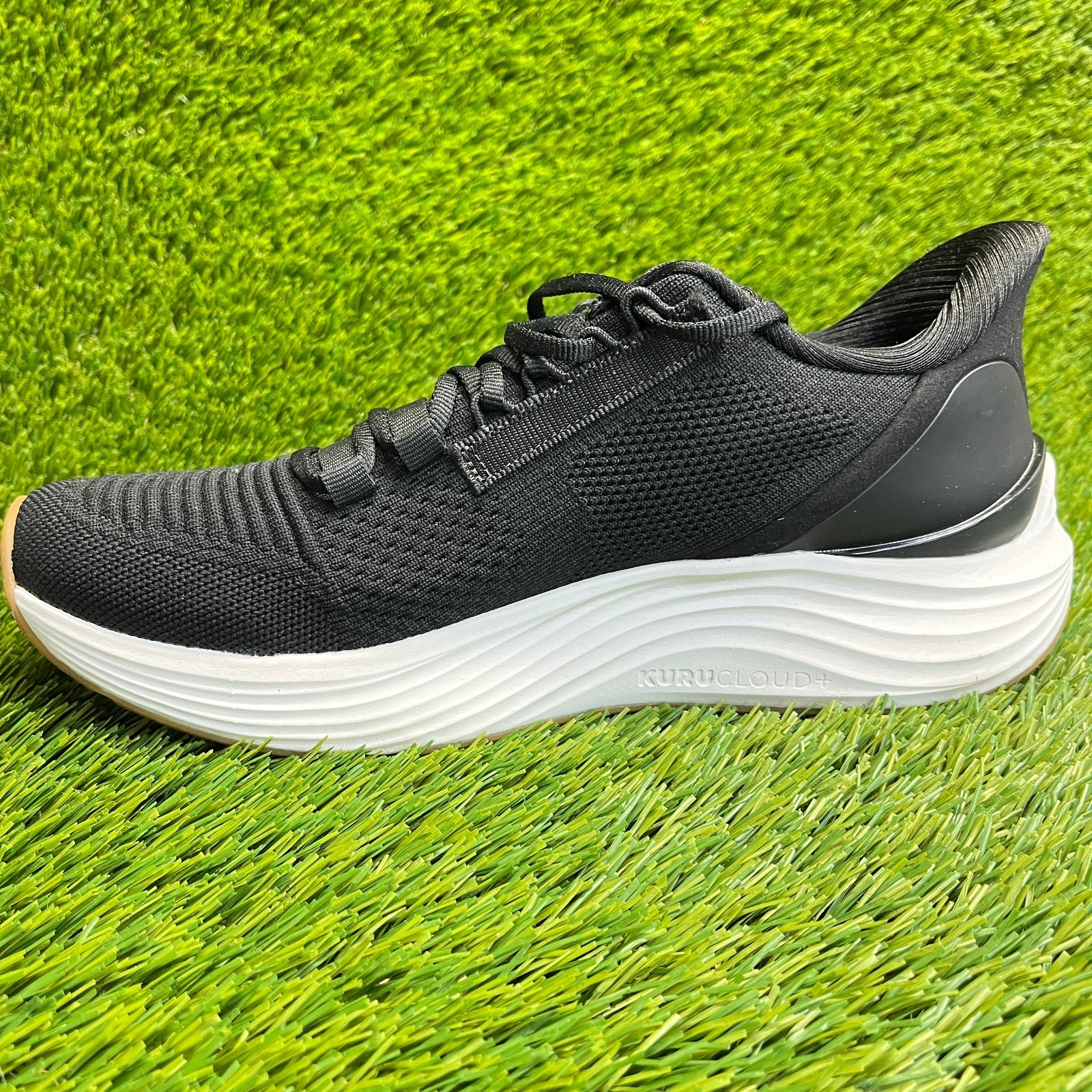 Kuru Atom 2 Womens Size 9 Black White Athletic Running Walking Shoes Sneakers