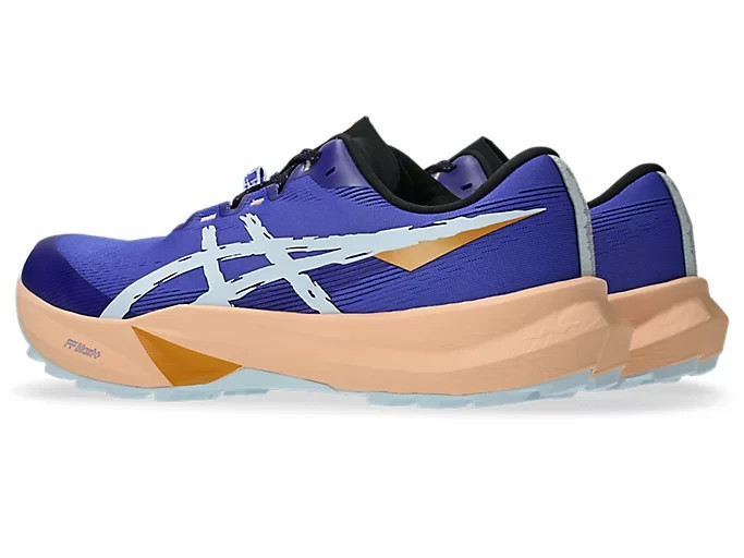 ASICS Fuji Lite 6 1011C086 400 Cobalt Burst Cool Grey Trail Running Shoes