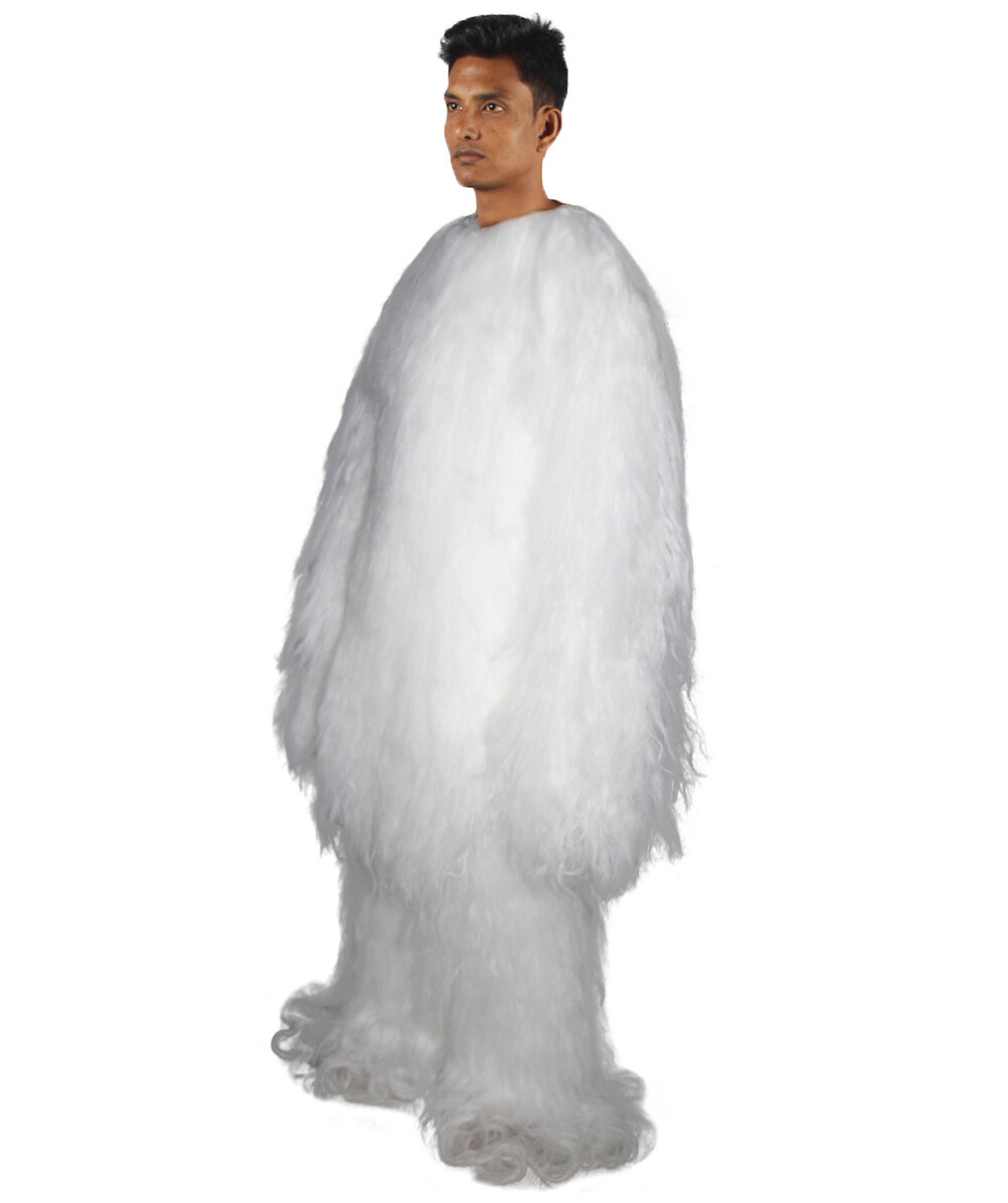 Unisex Hairy Warrior Mountain Bigfoot Yeti Costume | Ape Military Leader HC-1579