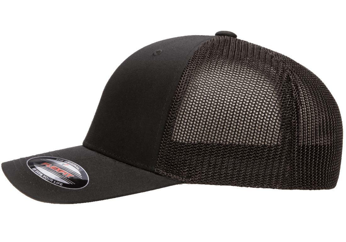 Ford Ranger Pickup Truck Logo Design Flexfit 6511 Trucker Hat Cap