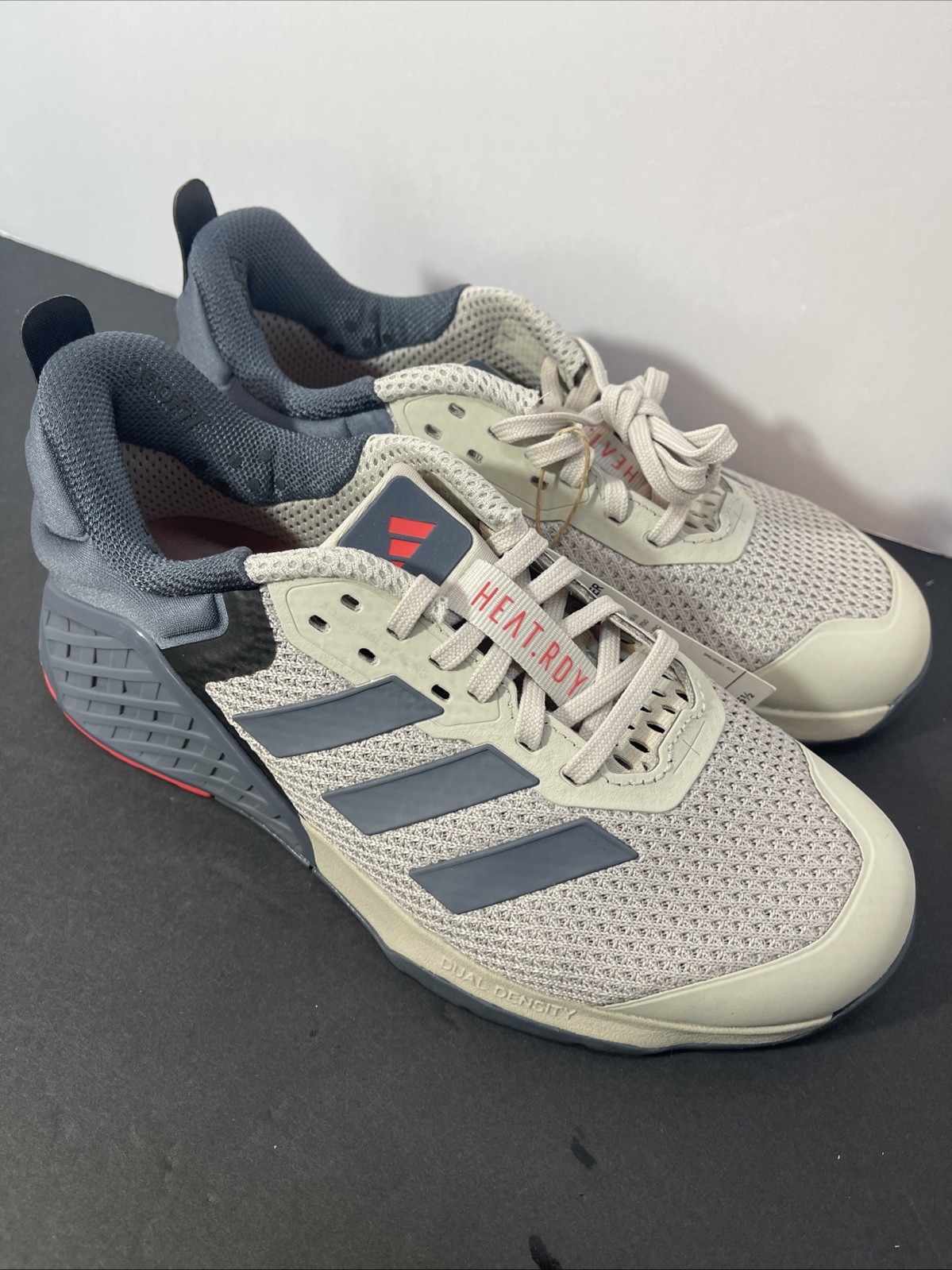 Adidas Dropset 3 Training Shoes Mens 6 Womens 7 Wonder Alumina Onix New
