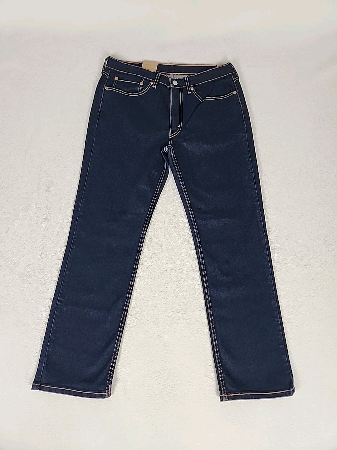 Levi’s 514 Regular Fit Zip Fly Straight Leg Denim Jeans 34X30 Men’s Dark Blue