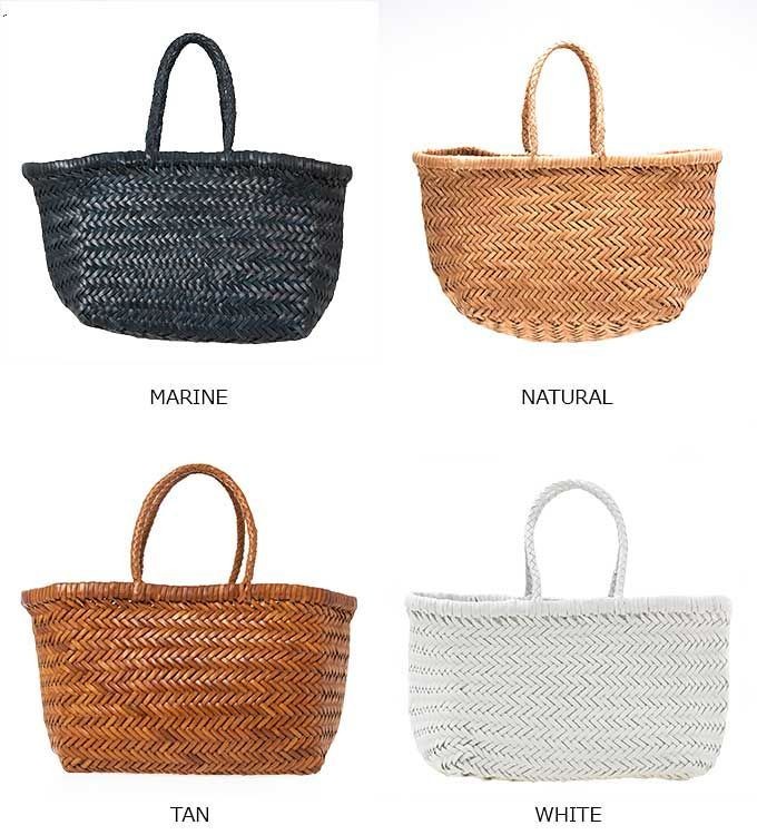 Dragon Diffusion bag ladies wicker bag leather mesh bag BAMBOO TRIPLE JUMP SMALL