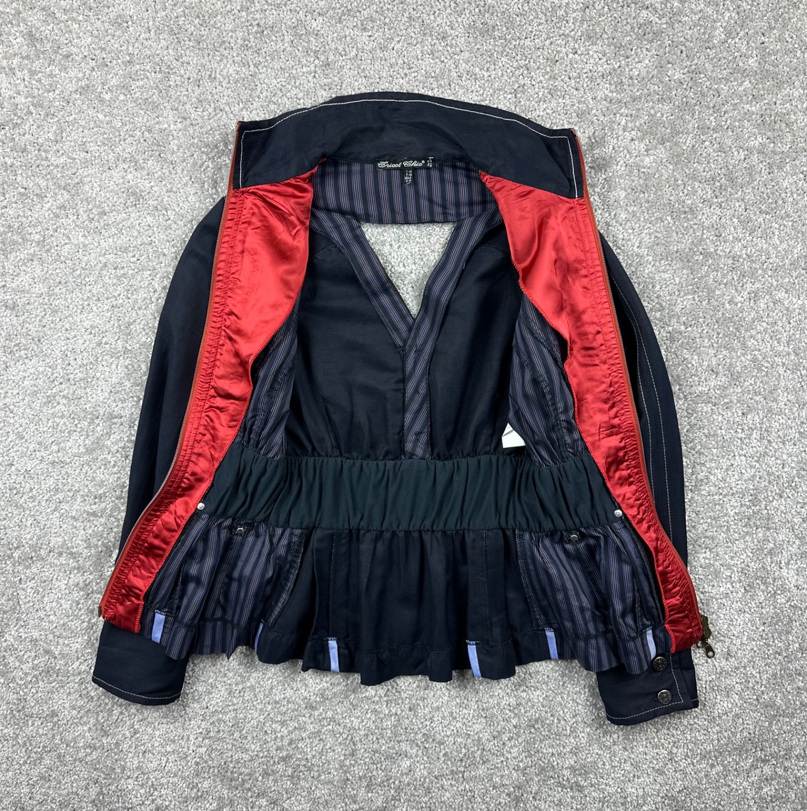 Tricot Chic Women’s Avant Garde Y2K 90s Jacket Size M