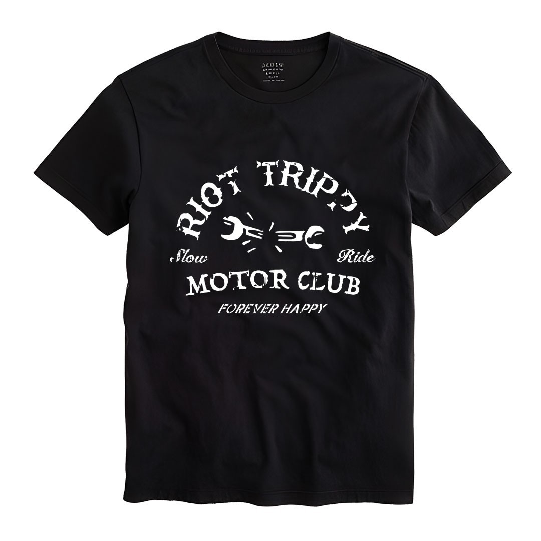 Vintage Motorcycle Graphic T-Shirt Cotton Biker Rider Size S-2XL Fast Ship USA