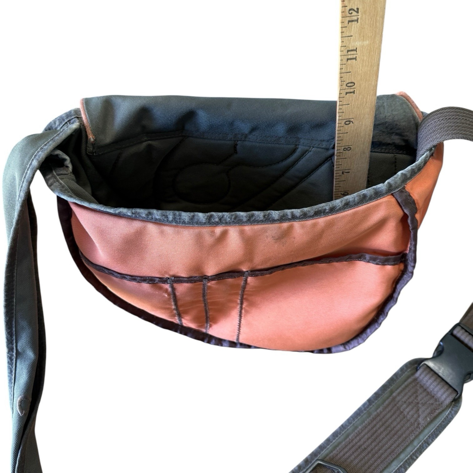 Life Is Good Smile Sling OrangeAdjustable Strap Crossbody Messenger Shoulder bag