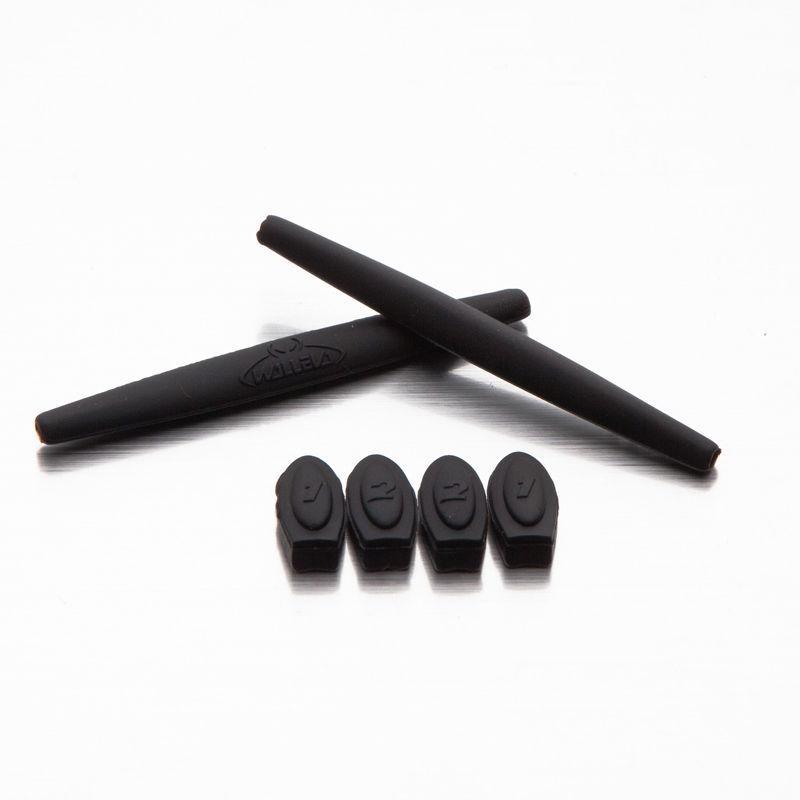 New Walleva Black Ear socks/Earsocks Temple Shocks For Oakley Juliet