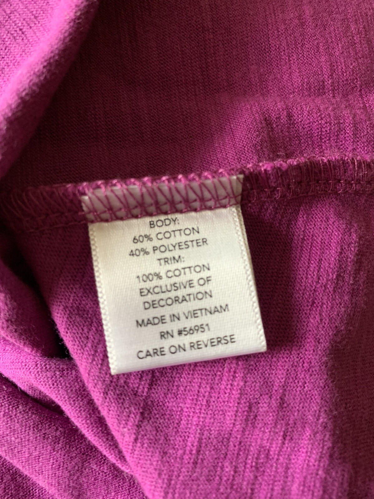 Northcrest Womens Shirt Size Small Spring Violet Purple Tank Sleeveless Top